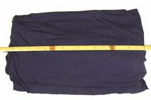 ニット生地　75cm巾　約10m　パープルグレー　首回りや袖裾のリブなどの洋裁に_画像1
