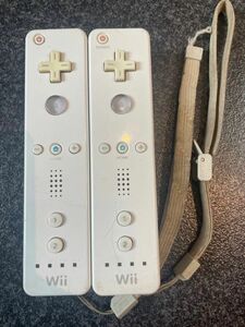 Wii WiiU リモコン ホワイト 白 2個セット Wii リモコン Nintendo コントローラ コントローラー