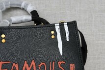 新品 COACH コーチ バッグ Basquiat バスキアコラボ バスキア 限定コラボ トートバッグ ハンドバッグショルダーバッグ 0307 アウトレット品_画像4