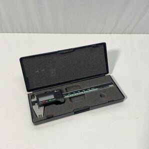 38a C【動作確認済み】シンワ デジタルノギス/DIGITAL CALIPER 0.01-100mm MODEL19970 工具 ハンドツール ※現状品の画像1