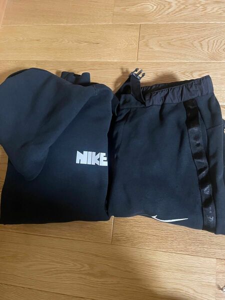 Sacai x Nike NRG Pullover Hoodie NRG Fleece Pants "Black" Lサイズ上下 