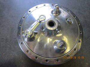  Meguro k1 rear brake panel drum hub 