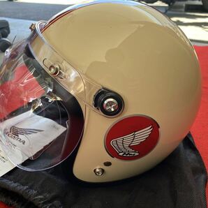 【ホンダ スーパーカブ60周年記念ヘルメット】ジェットヘルメット Lサイズ HMマークの画像2