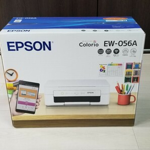 【2024年最新モデル・新品未使用】エプソン EPSON EW-056A A4カラーインクジェット複合機 プリンター カラリオ ホワイト 送料無料の画像2