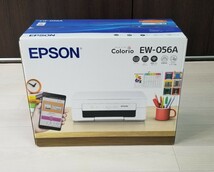 【2024年最新モデル・新品未使用】エプソン EPSON EW-056A A4カラーインクジェット複合機 プリンター カラリオ ホワイト 送料無料。_画像2