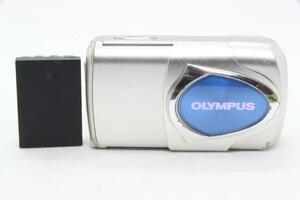 【C2105】Olympus μ 10 DIGITAL シルバー オリンパス ミュー