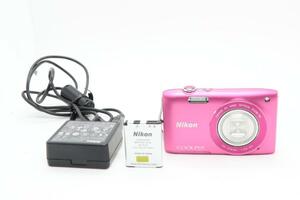 【C2294】Nikon COOLPIX S3300 ニコン クールピクス ピンク