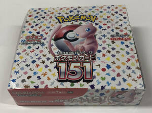 新品★ ポケモンカード 151 1BOX シュリンク未開封(C)