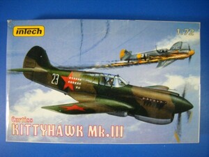 インテック inTECH 1/72 カーチス P-40 Mk.Ⅲ キティホーク ソビエト連邦 ソ連