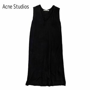 【Acne Studios】Vネック　ノースリーブワンピース