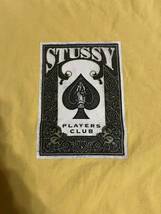 USA製 STUSSY ステューシー　Lサイズ　黄色　Tシャツ _画像3