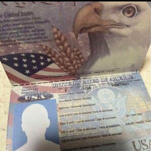 激レアCIA USA アメリカパスポート(映画撮影用小道具) アメリカ合衆国旅券 アメリカ UNITED STATESの画像2