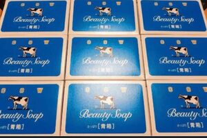 化粧石鹸　カウブランド　青箱　85g　9個