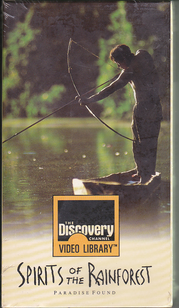 5448【150円+送料200円】《米国版VHSビデオ》The Discovery Channel Video Library「熱帯雨林の妖精たち Sprits of The Rainforest」