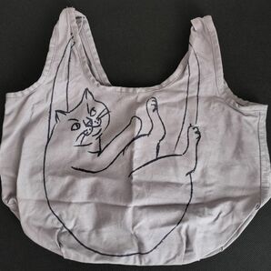 ROOTOTE ねこ エコバッグ グレー系