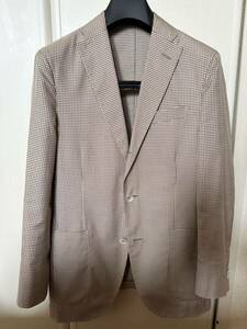 BOGLIOLI DOVER tailored jacket высший класс костюм блейзер в клетку ракушка кнопка . кнопка Anne темно синий Италия производства BOGLIOLI 42