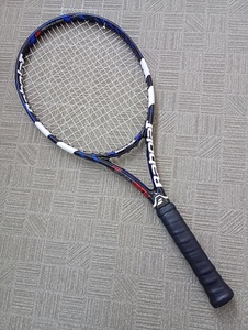 バボラ ピュアドライブ BABOLAT PURE DRIVE GT 107 黒x白 ラケットケース付き