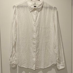 ユニクロ リネンシャツ(白)