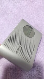 ソニー SONY、FM/AMラジオ、ICF-M55(銀色)