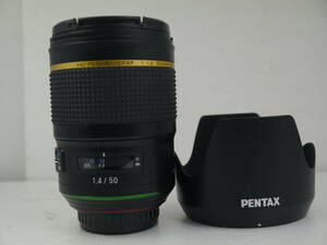 PENTAX D FA 50mm F1.4 SDM 美品 スピード発送