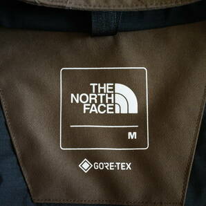 【極美品】THE NORTH FACE ノースフェイス マウンテンジャケット メンズ NP61800 ココアブラウン サイズM ジップインジップ GORE-TEXの画像3