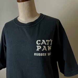 ★【USA製 国内正規品】 Cheswick by SUGAR CANE シュガーケーン チェスウィック CAT'S PAW キャッツポウコットン100％ Tシャツ M 黒の画像4