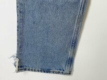 ★【希少 90年代位 USA製 米国製 裾に切れ込み有】90s Levi’s リーバイス 501-0134ストレート インディゴ デニム パンツ W32 L36 ジーンズ_画像6