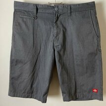 【希少 ハーフパンツ 国内正規品】近年 ビンテージ Dickies ディッキーズ 181M40MH03 ハーフ パンツ ショーツ 短パン XL チャコールグレー_画像2