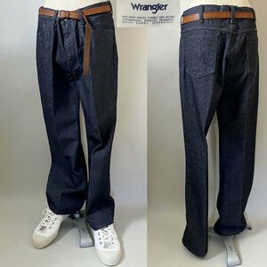 *H×WRANGLER Wrangler Ciaopanic WS8183 Denim start pre pants ( Lancia - pants ) boots cut flair size L(W34 degree )