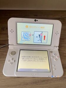 動作OK NEW Nintendo 任天堂 ニンテンドー3DS LL ホワイト 初期化済み 