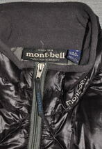 mont-bell　モンベル　インナーダウンジャケット　旧ダイヤキルト　ブラック_画像3