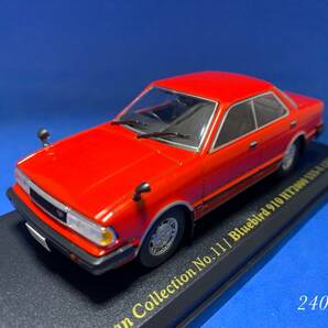 ◆◆絶版 1/43◆◆ Nissan collection No.11 Bluebird ブルーバード 910 HT2000 SSS-X 1982 の画像1