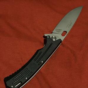 フリッパーオープン フォールディングナイフ HOCK NKVD タクティカルナイフ Tactical Russian HOKC NKVD EDC D2 Blade Knifeの画像1