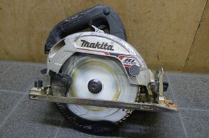 CC1095 makita 165mm充電式マルノコ HS631D 18V 使用できる丸ノコ:木工用 超硬 切断 加工 コードレス バッテリー無 現状品 大工道具/100