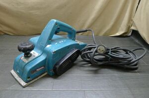 CC1213 makita 110mmカンナ 1911B 消費電力1050W 11A 50-60Hz 有効切削幅110mm 研磨 切削 動作OK 電動工具/100