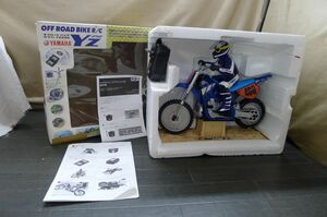 CC1442 太陽工業 ラジコン[YAMAHA YZ250 オフロードバイク] 最高スピード17km 当時物 現状品 動作未確認 ジャンク扱/140