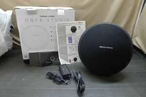 DD059 harman/kardon Bluetoothスピーカー[Onyx Studio] 充電式バッテリー内蔵 ワイヤレス 機器接続,音出しOK/100