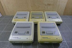 DD911 任天堂 スーパーファミコン本体5点セット 本体のみ SHVC-001 ジャンク/100