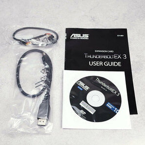 【動作良好】ASUS ThunderboltEX 3 PCIe 拡張カード Expansion Card TB3 USB 3.1 Type-C+A Mini DisplayPort 外箱+付属品完備 国内正規品の画像10