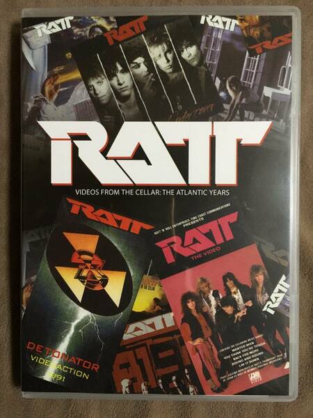 【 送料無料！・今となってはとっても希少な良品商品です！・保証付！】★RATT ラット◇ビデオ・コレクション◇全26曲・約78分★