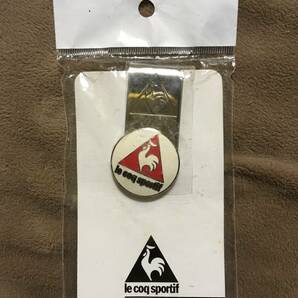 【 送料無料！!・未使用の少し訳あり品！】★le coq sportif◇ルコックスポルティフ・ポケット コインマーカー◇デサント★