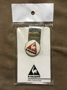 【 送料無料！!・未使用の少し訳あり品！】★le coq sportif◇ルコックスポルティフ・ポケット コインマーカー◇デサント★