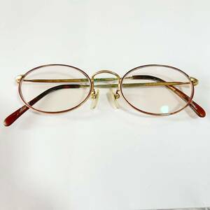 GIORGIO ARMANI ジョルジオアルマーニ メガネ めがね 眼鏡 老眼鏡 131M 50□20 145 vintage ヴィンテージ 昭和レトロ 現状品 度入り F