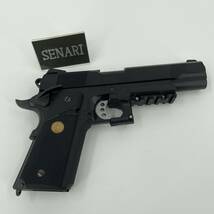 S-1406/サバゲー/　M1911 ガバメント シリーズ　20mm　アンダーレール　レイル　マウント　拡張パーツ　樹脂製　CAL45刻印　/　ブラック_画像3