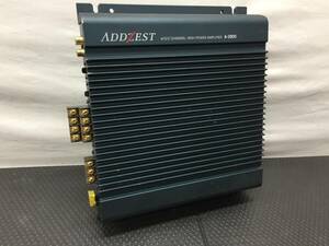 [ Car Audio / amplifier ] with translation ADDZEST/ Addzest A-2800 4/3/2ch power amplifier 