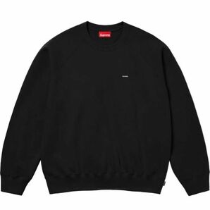 Supreme Small Box Raglan Crewneck Black