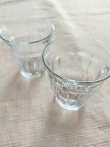 デュラレックス　Duralex コップ　グラス　ガラス　フランス　２つセット　タンブラーグラス　水 
