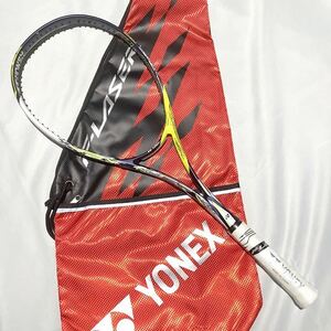 【1円スタート】★新品☆ラケット★ ソフトテニスラケット YONEX ヨネックス F-LASER5S エフレーザー5S イエロー フレーム