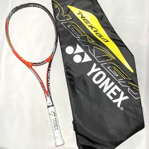 【1円スタート】★新品☆ラケット★ ソフトテニスラケット YONEX ヨネックス ネクシーガ 90S UL1 ブライトレッド 軟式 フレーム 