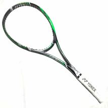 【1円スタート】★新品☆ラケット★ ソフトテニス YONEX ヨネックス レーザーラッシュ9Sブライトグリーン UL1 フレームのみ ケース付き_画像2